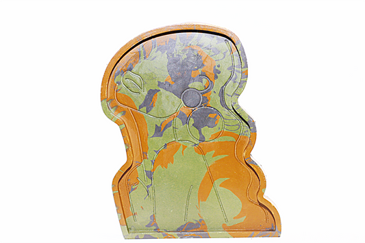 Figurative female trinket tray