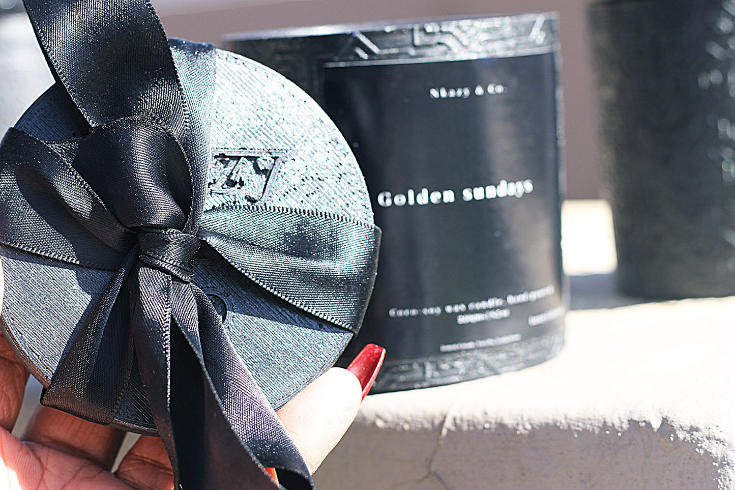 Golden Sundays "Luxury coco-soy wax candle"