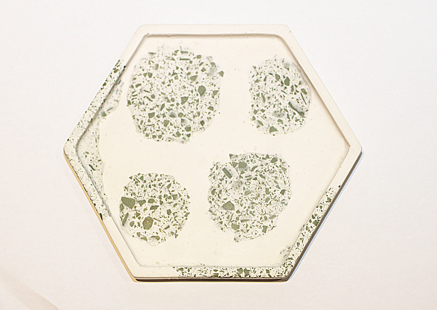 Hexagon Trinket Tray (18.5 x 16.4 cm )