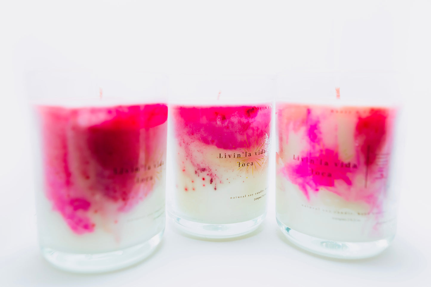 Livin la Vida Loca "Marbled scented candle"